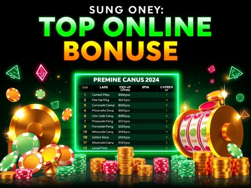 Discover the most competitive online casino sign-up bonuses of 2024. Our experts analyze the biggest welcome offers, free spins, and no deposit bonuses to help you play for real money with the best odds.
